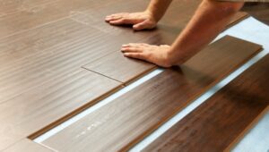 Laminate flooring feels bouncy