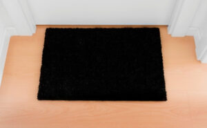 Door mats safe for vinyl floors (Without rubber backing)
