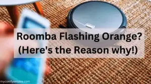 Roomba flashing orange and fixing