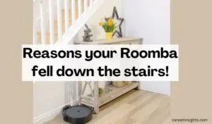 Why my Roomba fell down the stairs